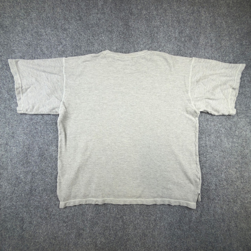 Vintage 1997 Philadelphia Eagles Short Sleeve Sweatshirt Gray The Edge Mens L - Picture 6 of 7